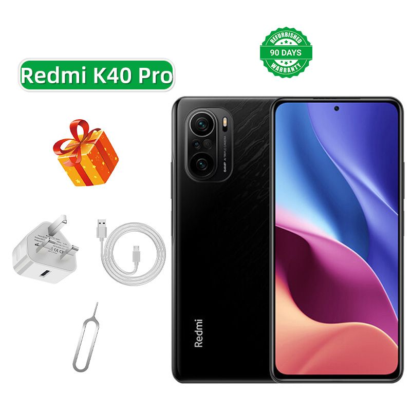 Refurbished Redmi K40 Pro 5G CPU Qualcomm Snapdragon 888 6.67-inch AMOLED inch screen 64MP camera 4520mAh battery used phone