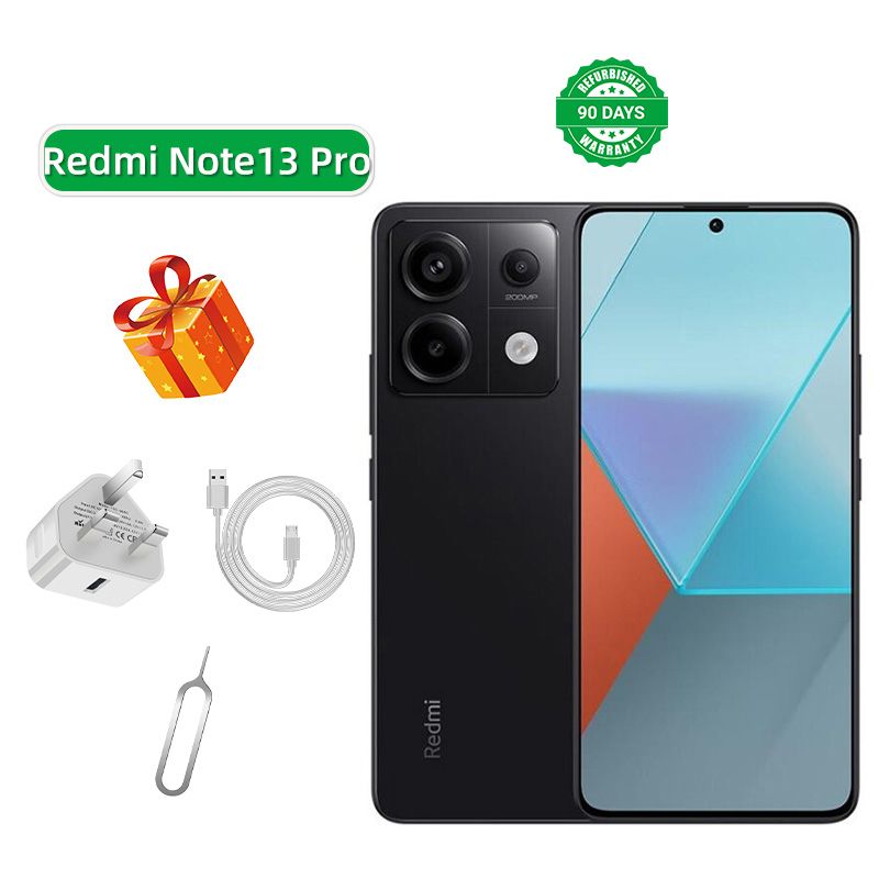 Refurbished Redmi Note 13 Pro 5G 6.67-inch screen CPU Qualcomm second-generation Snapdragon 7s 200MP camera 5100mAh battery smartphone