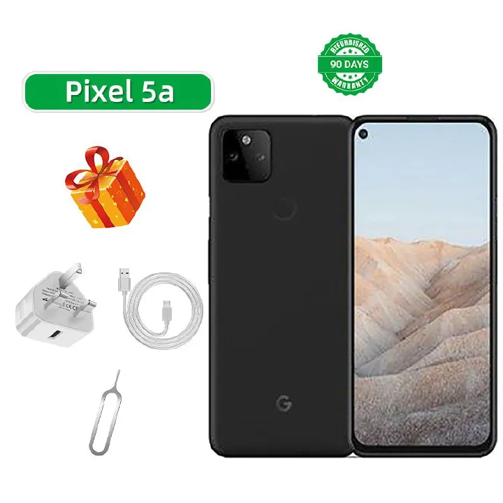 Refurbished Google Pixel 5a 5G 6.2-inch Screen CPU Qualcomm Snapdragon 765G Mobile Phone