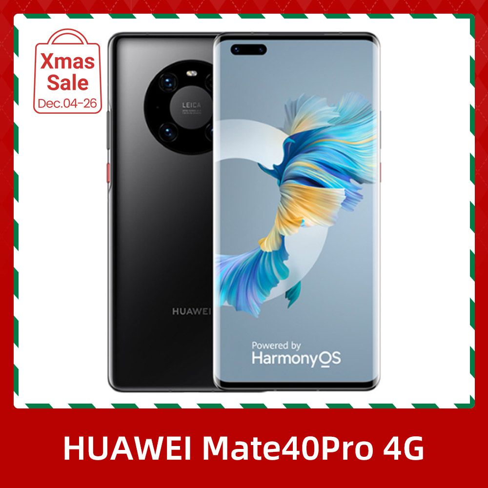 Refurbished Huawei Mate 40 Pro 4G CPU HiSilicon Kirin 9000 6.76-inch screen 50MP camera 4400mAh battery smartphone