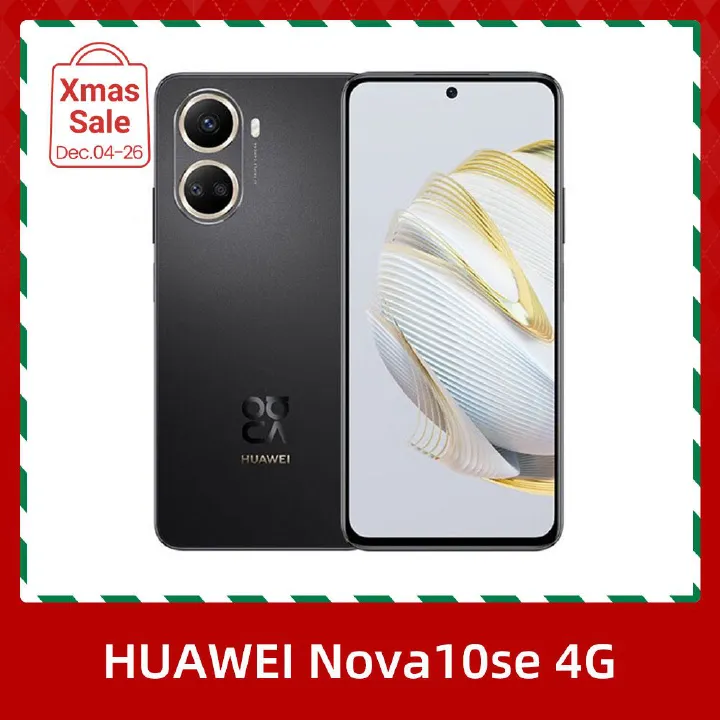 Refurbished HUAWEI nova 10 SE 4G CPU Qualcomm Snapdragon 680 6.67-inch screen 108MP camera 4500mAh battery phone