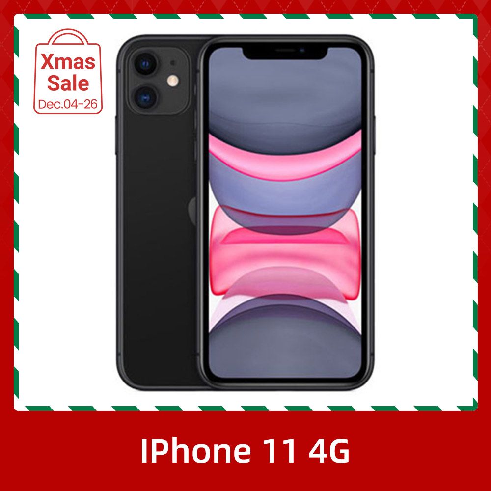 Refurbished phone Apple iPhone 11 4G CPU Apple A13 6.1-inch screen 12MP came 3110mAh battery used phone
