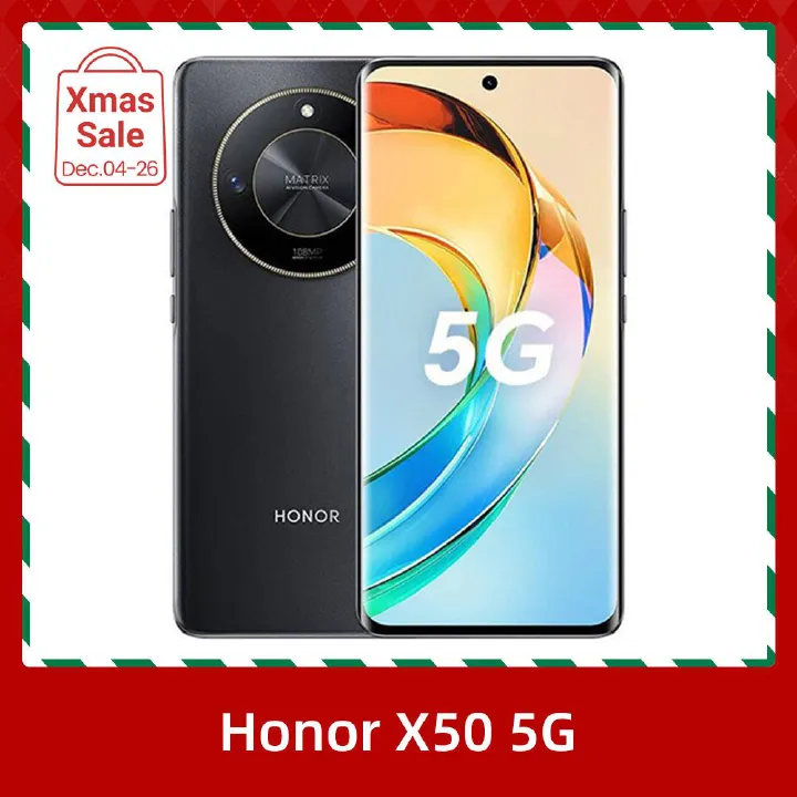 Refurbished Phone Honor X50 5G CPU Qualcomm Snapdragon 6 Gen1 6.78-inch Screen 108MP Camera 5800mAh used Phone