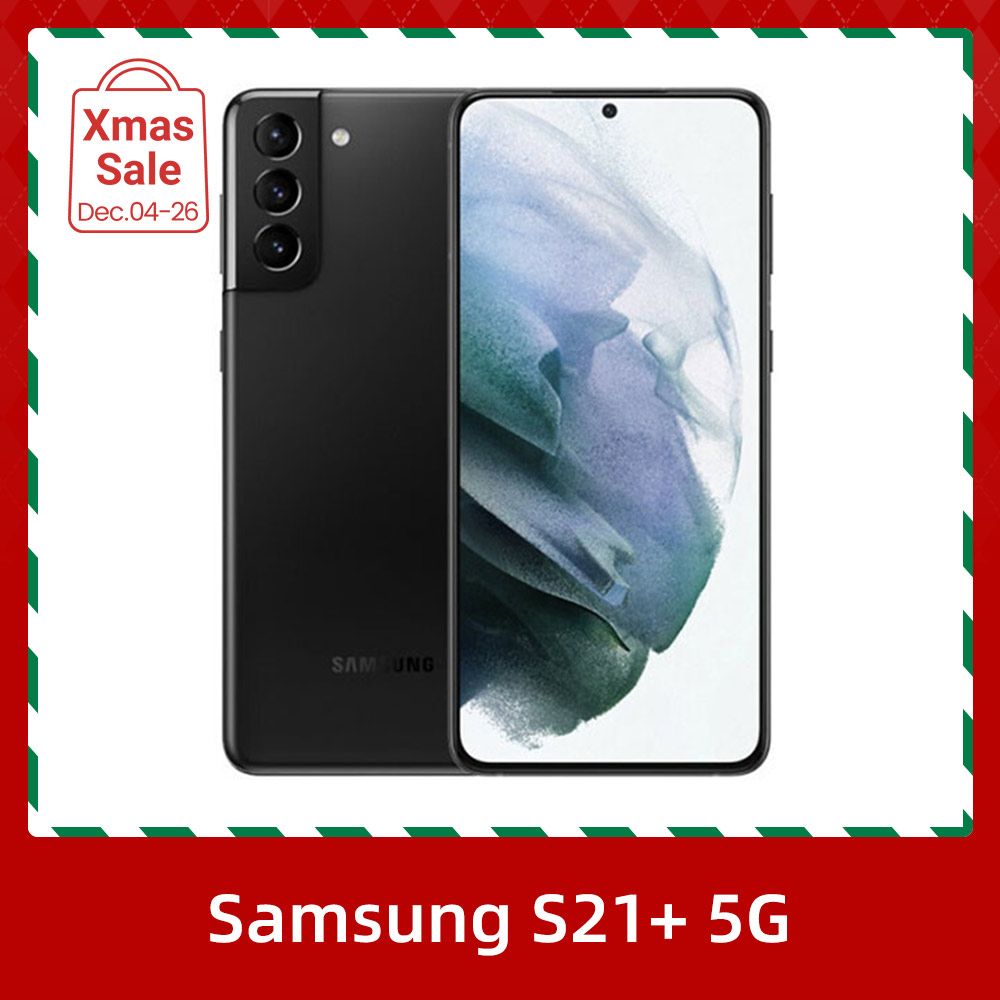 Refurbished Samsung Galaxy S21+ 5G 6.7-inch Screen CPU Qualcomm Snapdragon 888 12MP Camera 4800mAh Battery Mobile Phone