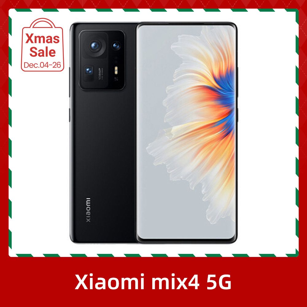 Refurbished Xiaomi MIX 4 5G 6.67-inch screen CPU Qualcomm Snapdragon 888 Plus 108MP camera 4500mAh battery smartphone