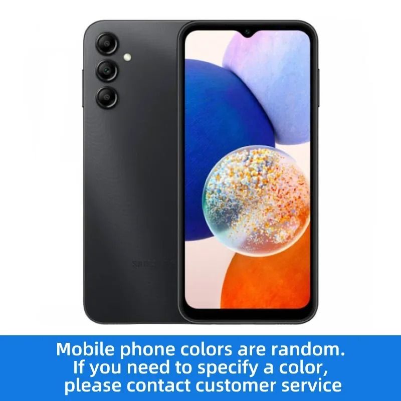 Refurbished Samsung Galaxy A14 4G 64GB 6.5-inch Screen CPU MediaTek Helio G80 13MP Camera 5000mAh Battery 50MP Smartphone