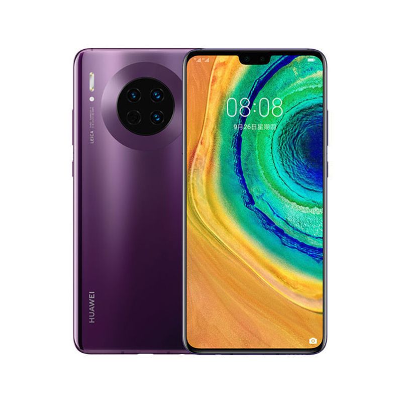 Refurbished Huawei Mate 30 5G CPU HiSilicon Kirin 990 6.62-inch 40MP camera 2340x1080px 4200mAh battery smartphone