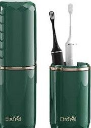 Etravel Travel Toothbrush Case And Cover - Luxury Toothbrush Holder, Portable Travel Organizer,