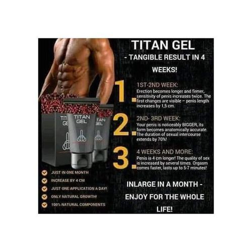 0RIGINAL Titan Gel FOR Men Penis Enlargement Gel