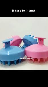 Scalp Massager Shampoo Brush High Quality Silicone