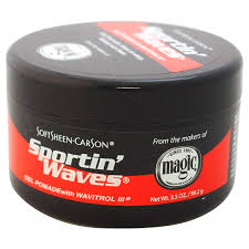 Waves Gel Pomade SoftSheen Carson Sportin