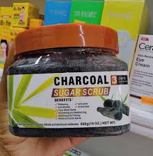 Charcoal Sherbet Whole Body Scrub of Deep Cleaning, Moisturizing, Softening & WHITENING - 500ml