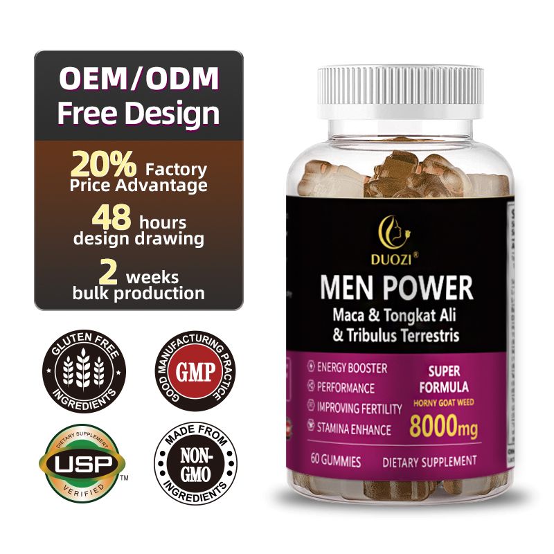 Manpower Men Power Gummies + Maca + Horny Goat Duozi view 2