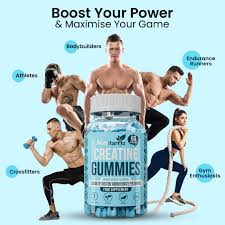 Creatine Gummies Sugar-free Natural Gummies enhanced workout performance, and quicker muscle recovery.