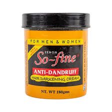 So-fine anti-dandruff hair darkening cream