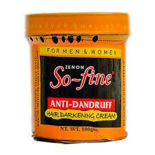 So-fine anti-dandruff hair darkening cream