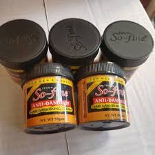 So-fine anti-dandruff hair darkening cream