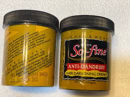 So-fine anti-dandruff hair darkening cream