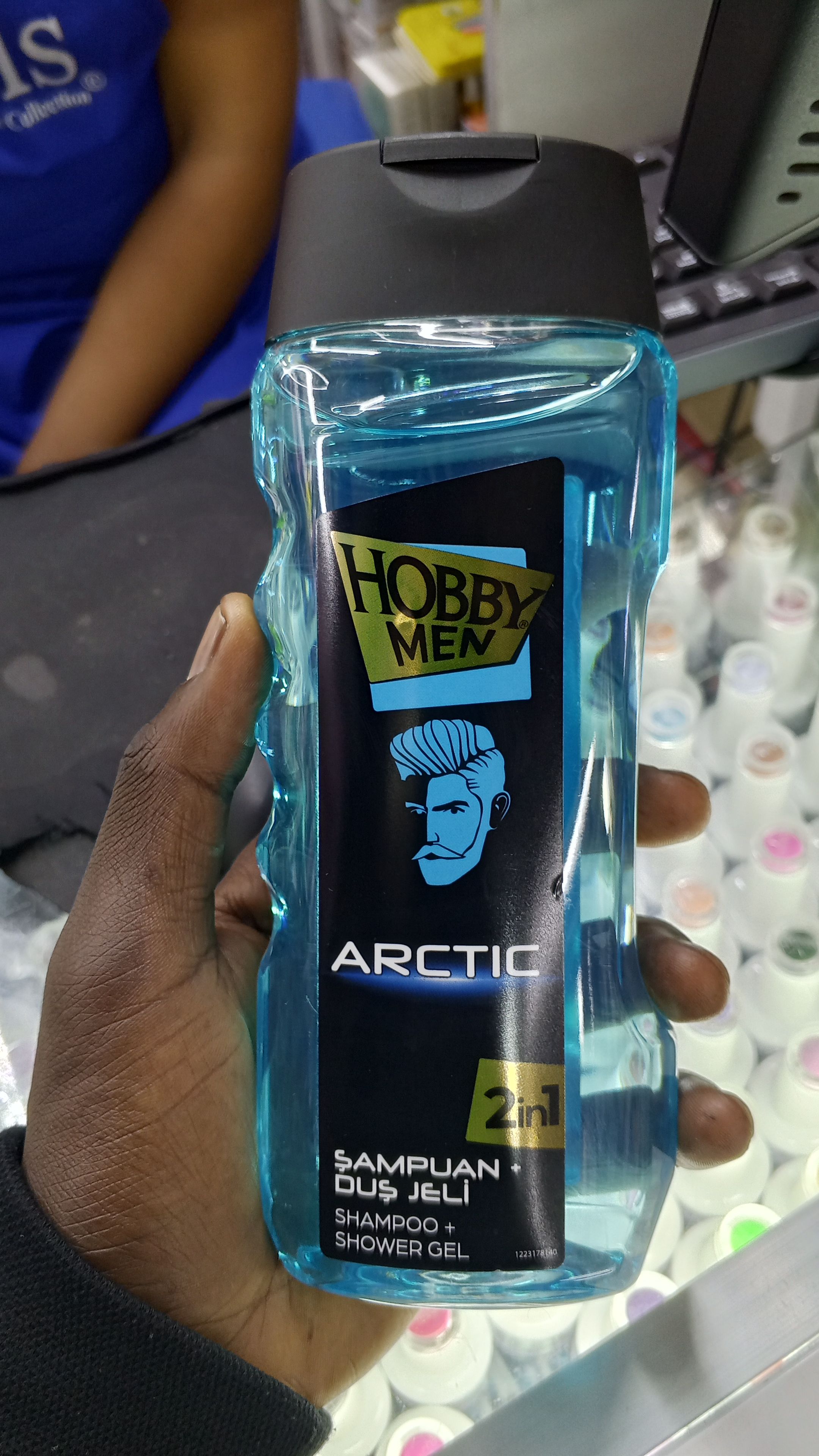 Hobby Men Arctic 2 in 1 Shampoo + Shower Gel,