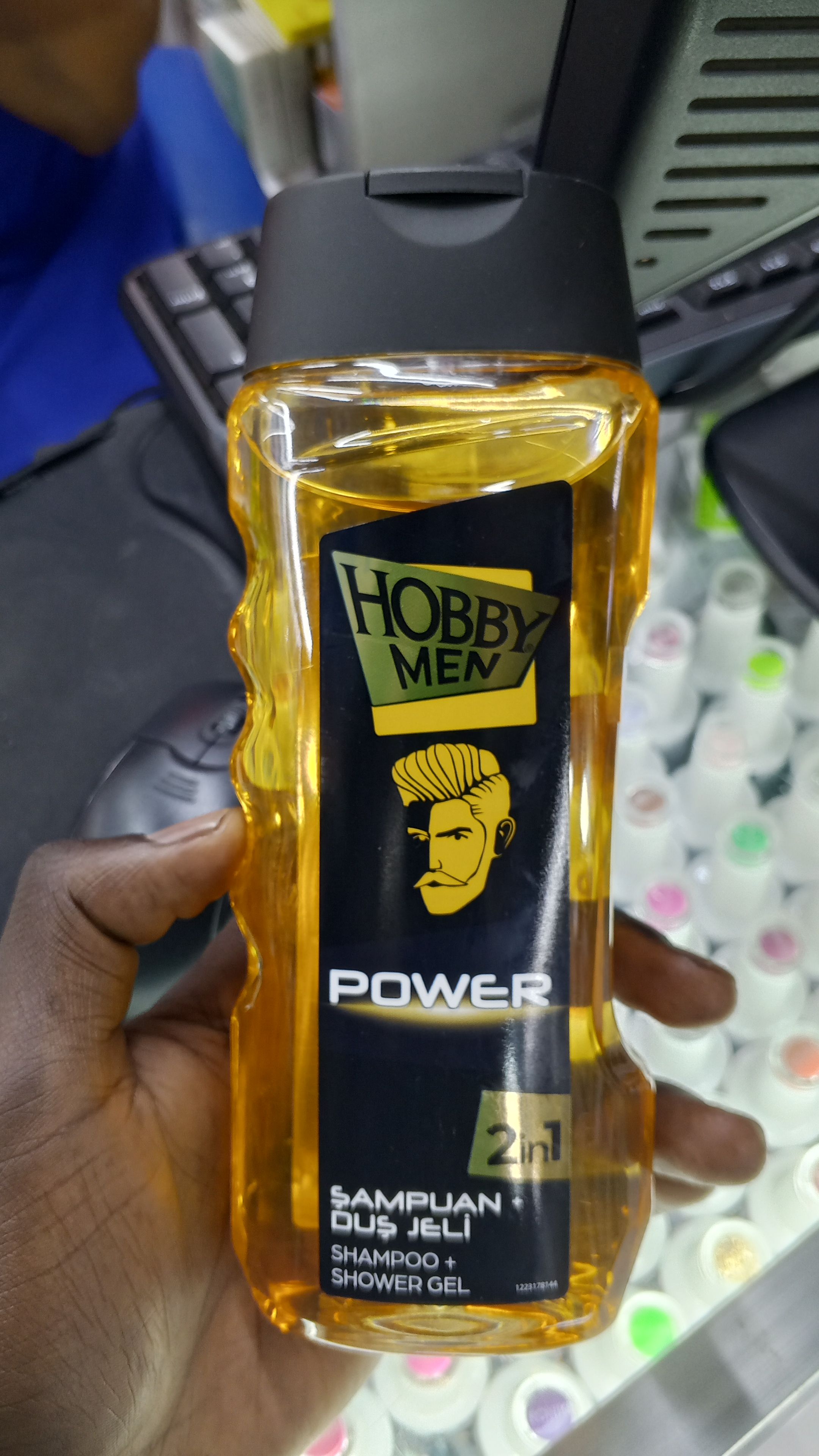 Hobby Men Arctic 2 in 1 Shampoo + Shower Gel,