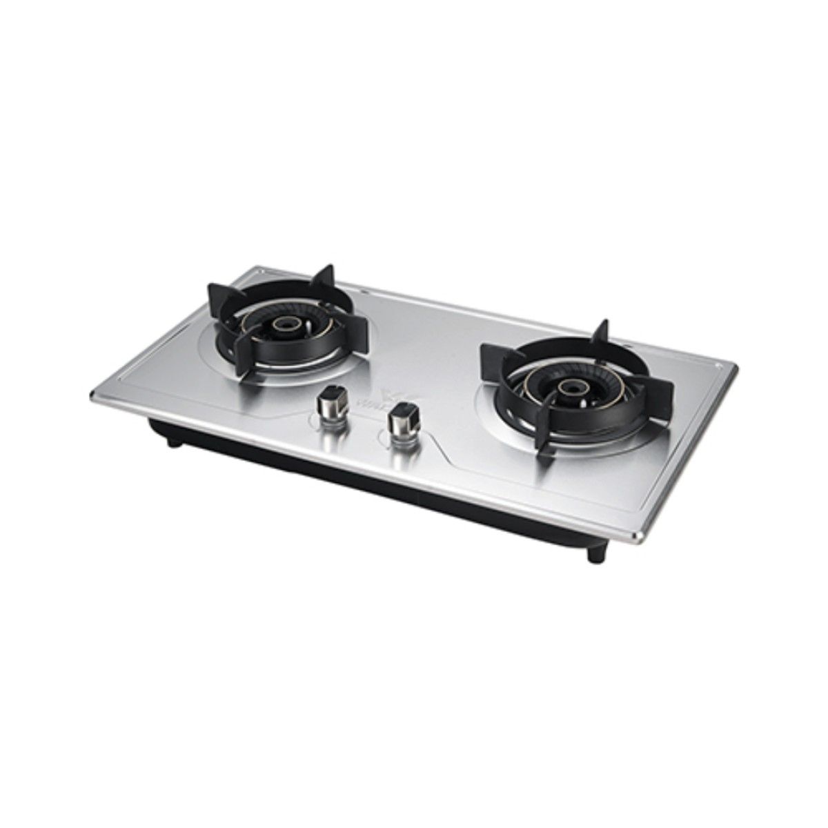2 Burner Stainless Steel Hob Cooker inbuilt cooker