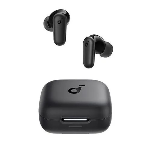 Soundcore  earbuds.30 hours of playtime with charging case, high bass, IPX5 water resistance, clear calls with AI-enhanced technology, and 22 EQ presets via the Soundcore app Features 10mm dynamic dri