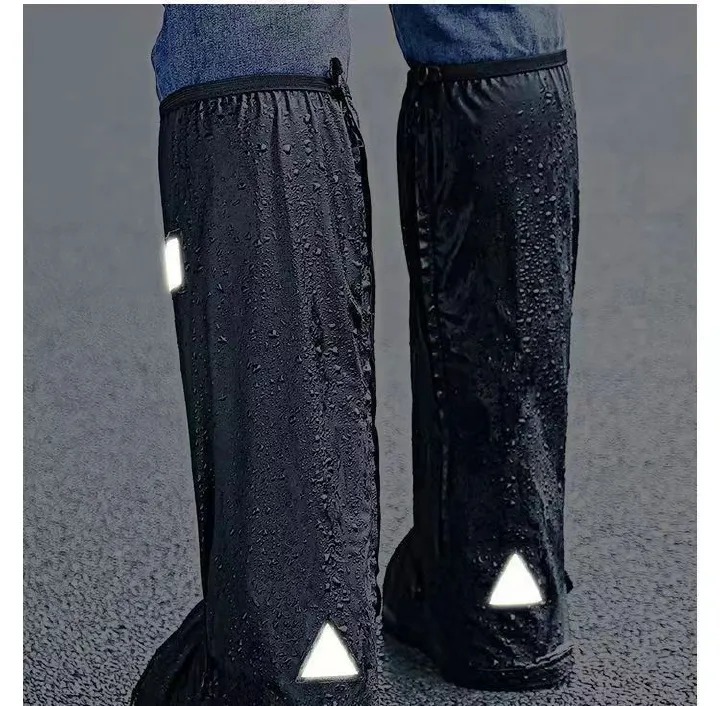 Portable Foldable Reusable Waterproof Cover Rain Boots Shoe Covers Unisex Reusable Non-Slip Boot Shoe Covers Sizes S, M, L, XL, XXL, XXXL