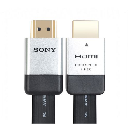 Sony 2M High Speed HDMI Cable 4K UHD with Ethernet and 3D Support – Premium Durable HDMI to HDMI Cable for TV, Laptop, PS4/PS5, Blu-ray, Projector & Home Theater – Model DLC-HE20HF