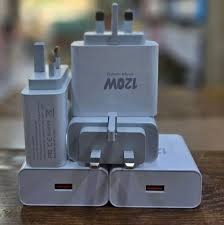 120W Hyper Fast Wall Charger with USB Quick Charge Port, High-Speed Power Adapter for Smartphones, Tablets & Devices, Efficient Safe Charging – Universal Plug