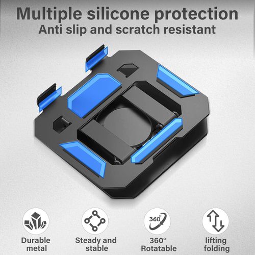 360° Rotatable Tablet Stand Adjustable Foldable Desktop Stand Holder Compatible For 4.7-12 Inch Ipad Pro/Air/Min Laptop Tablet