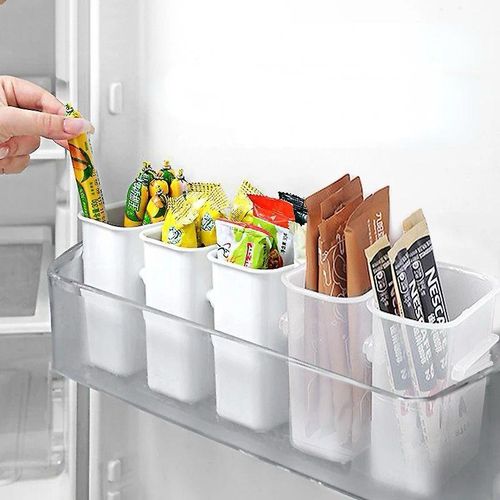 Fridge Organizer Food Fresh Storage Box Refrigerator Side Door Vegetable Fruit Spice Organizer Food Container Kitchen Storage