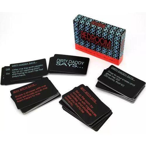 Bedroom Commands! Card Game Adult Fun Naughty Gift for Couple Aid Bedroom Battle, Includes 108 Cards, for The Wild, Not The mild! Sex Game