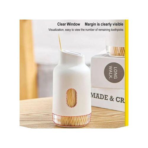 Elegant toothpick holder . Toothpick Dispenser, luxury home decoration for home or restaurant, living room, bedroom, desktop, etc Complements appearance anywhere placed. Durable