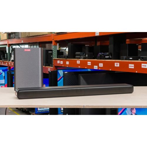TCL S55H 2.1ch Pro Super Bass Soundbar with Powerful Wireless Subwoofer, Deep Bass Audio, Bluetooth Home Theatre System, HDMI/USB/AUX TV Speaker for Cinematic Surround Sound