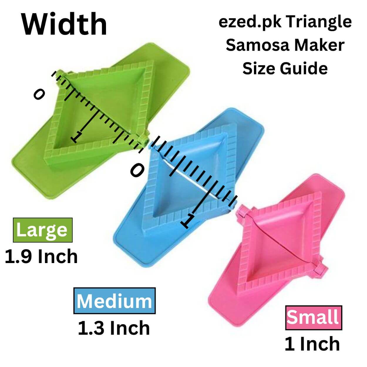 2-Piece Samosa Maker – Non-Stick, Easy-to-Use Dumpling Press Set For Perfect Homemade Samosas, Snacks, And Pastries – Quick, Neat, And Mess-Free