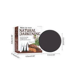 Disaar POLYGONUM Multiflorum NATURAL DARKENING Soap For Blacker Hair Repairs, Restores Shine, Blackening Soap ANTI Graying Grey Hair Shampoo