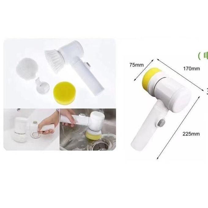 5 in 1 Magic Brush USB Rechargeable with 3 Option (Brush, Sponge & Polisher) Adhesive Storage Hook it offers convenience and efficiency for everyday cleaning needs.