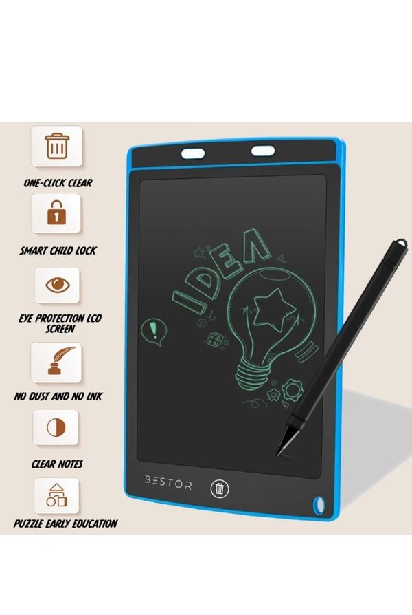 LCD Panel color writing tablet/ writing pad The writing tablet features with high performance of pure pressure induction, portable and slim, one button for erasure, eco-friendly and anti-shock.