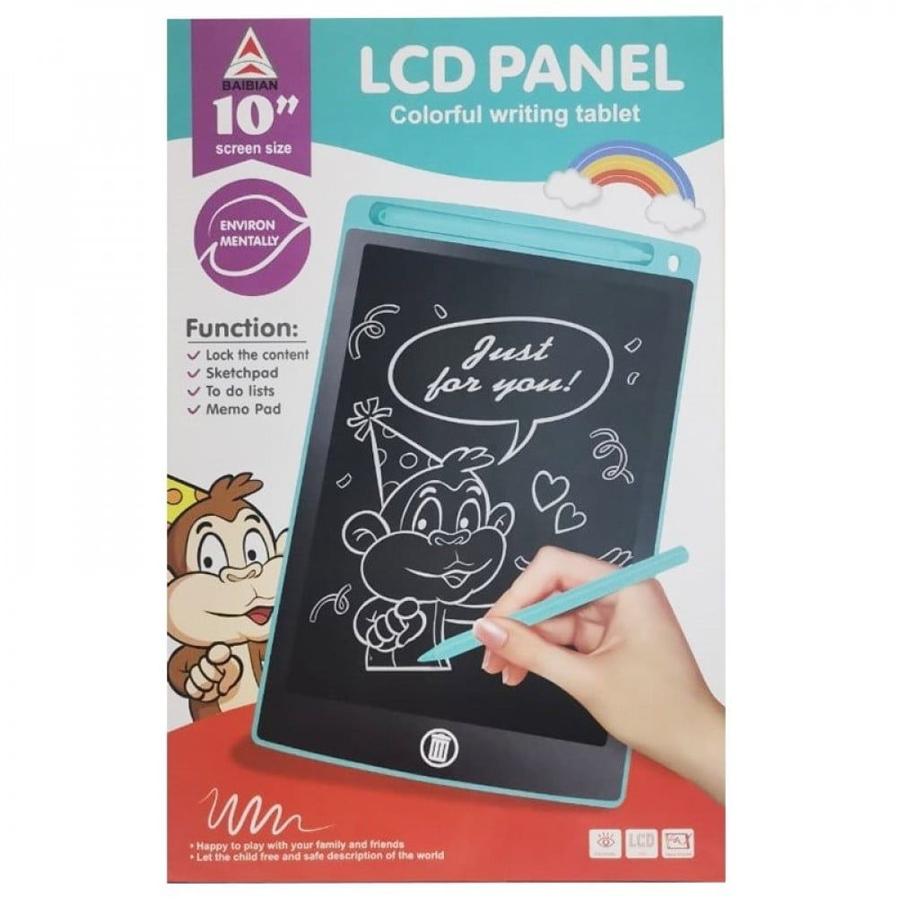 LCD Panel color writing tablet/ writing pad The writing tablet features with high performance of pure pressure induction, portable and slim, one button for erasure, eco-friendly and anti-shock.
