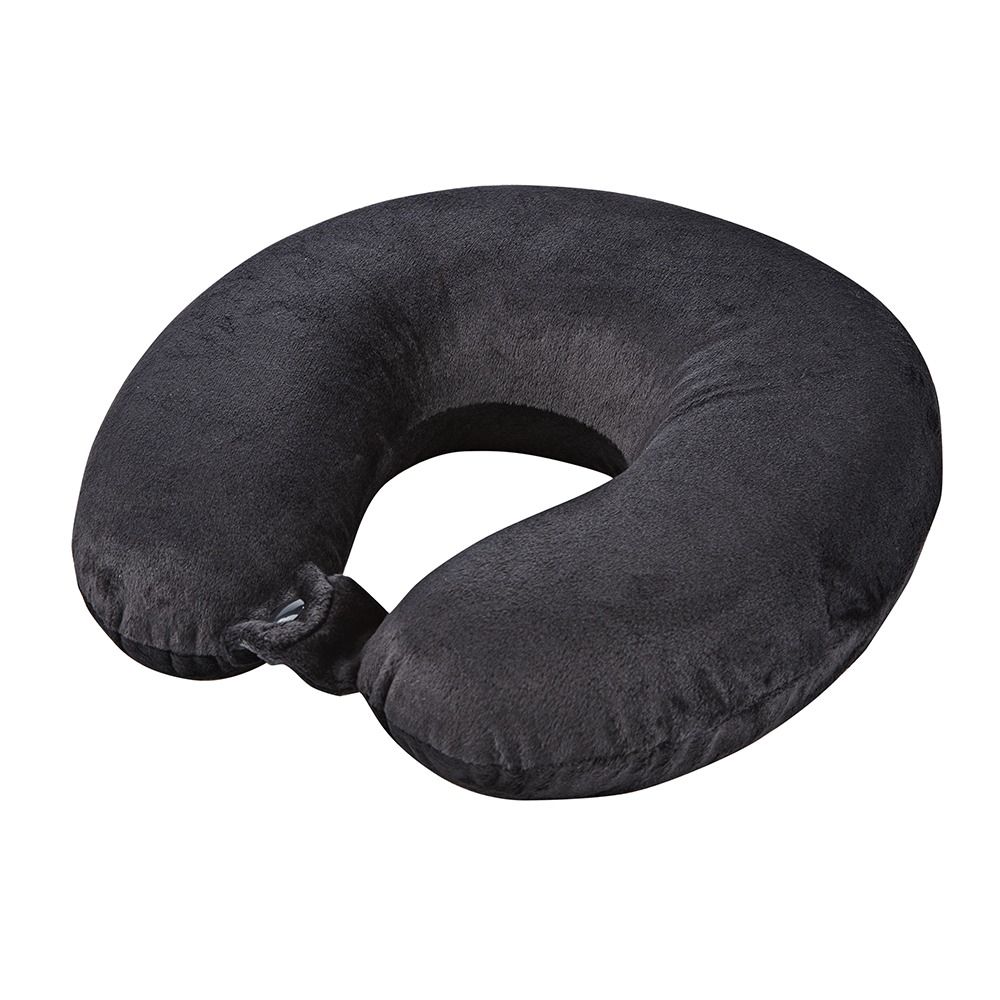 Comfort Memory Foam Pillow Suitable For Adults & Kids,Fashion Embroidered New Travel U-Shaped Pillow, Cotton Suede Neck Pillow, Car Leisure Travel Pillow U-shaped ring care, fits the cervical spine.