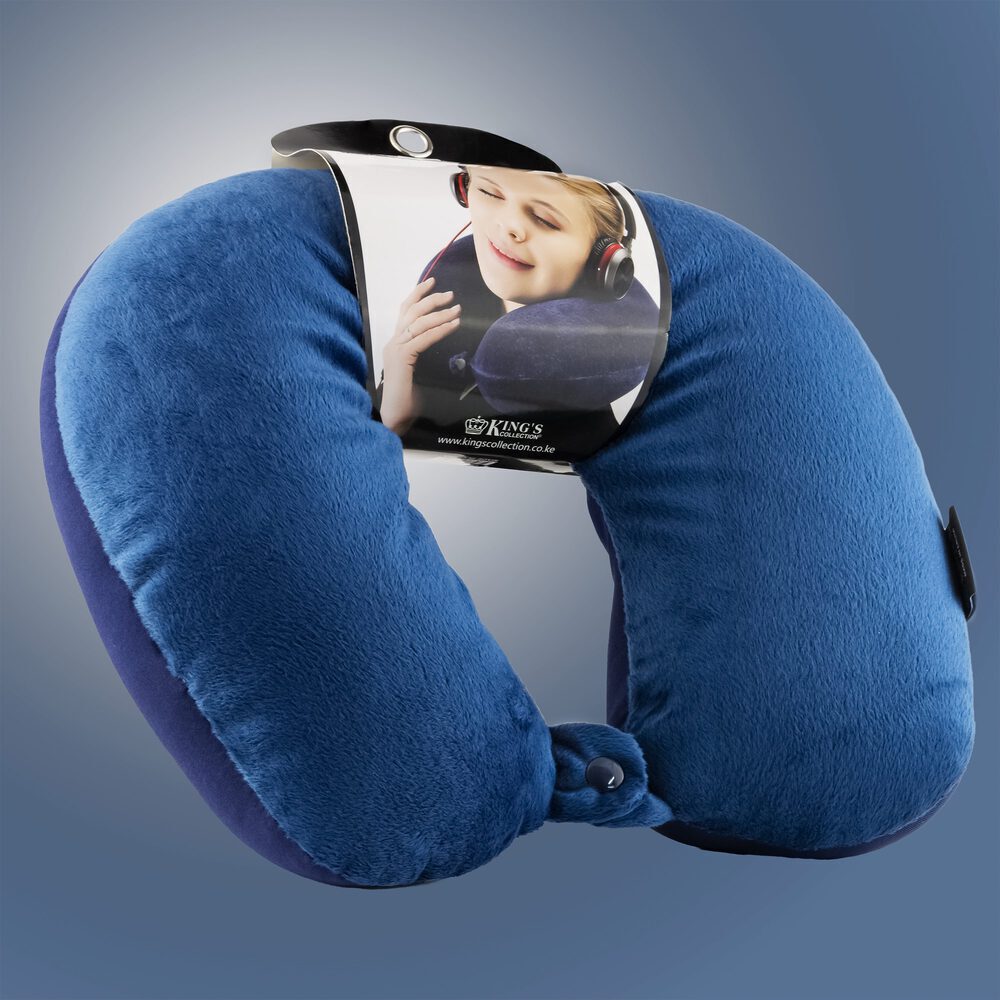 Comfort Memory Foam Pillow Suitable For Adults & Kids,Fashion Embroidered New Travel U-Shaped Pillow, Cotton Suede Neck Pillow, Car Leisure Travel Pillow U-shaped ring care, fits the cervical spine.