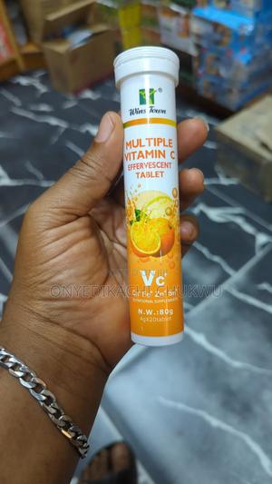 Wins Town Vitamin C Effervescent Tablet 80g (Sweet Orange Flavour) Its involved in many body functions, including absorption of iron, boosting the immune system, wound healing, the maintenance .