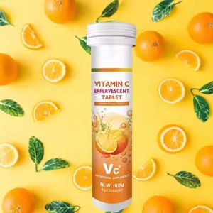 Wins Town Vitamin C Effervescent Tablet 80g (Sweet Orange Flavour) Its involved in many body functions, including absorption of iron, boosting the immune system, wound healing, the maintenance .