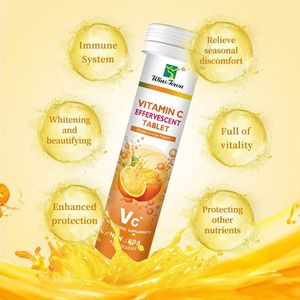 Wins Town Vitamin C Effervescent Tablet 80g (Sweet Orange Flavour) Its involved in many body functions, including absorption of iron, boosting the immune system, wound healing, the maintenance .