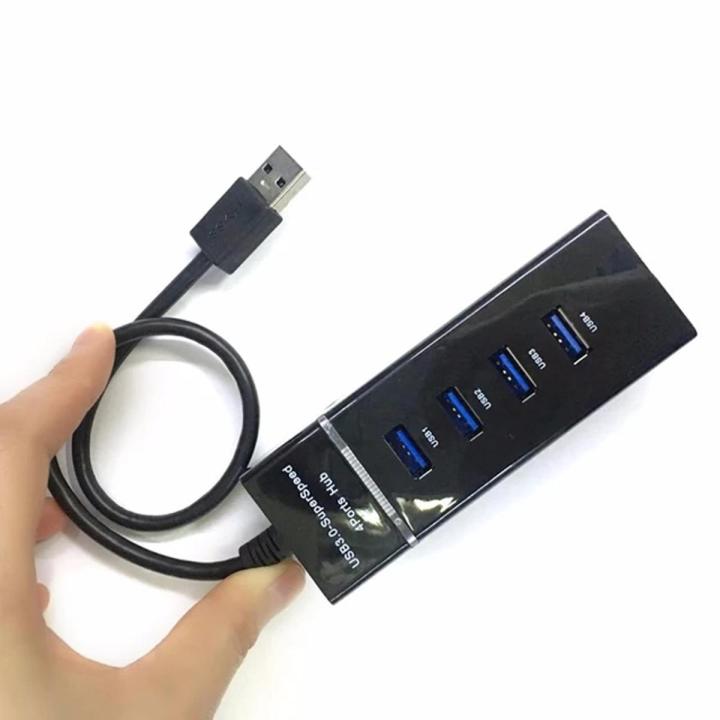 HUB Usb 3.0 HUB 4 Port For Laptop/PC .The USB hub supports multiple systems such as for MacBook Air,Laptop,iMac,PC,USB Flash Drives,Hard Drive 【Protect External Devices】
