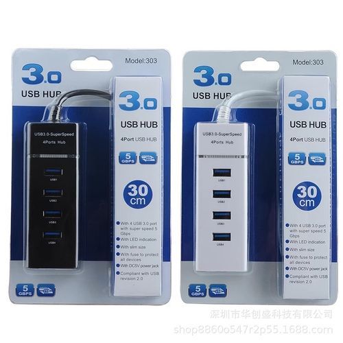HUB Usb 3.0 HUB 4 Port For Laptop/PC .The USB hub supports multiple systems such as for MacBook Air,Laptop,iMac,PC,USB Flash Drives,Hard Drive 【Protect External Devices】