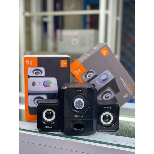 Kisonli U-2900 USB Speaker.For Computers, For Televisions, For Smartphones or Tablets, For Music Players