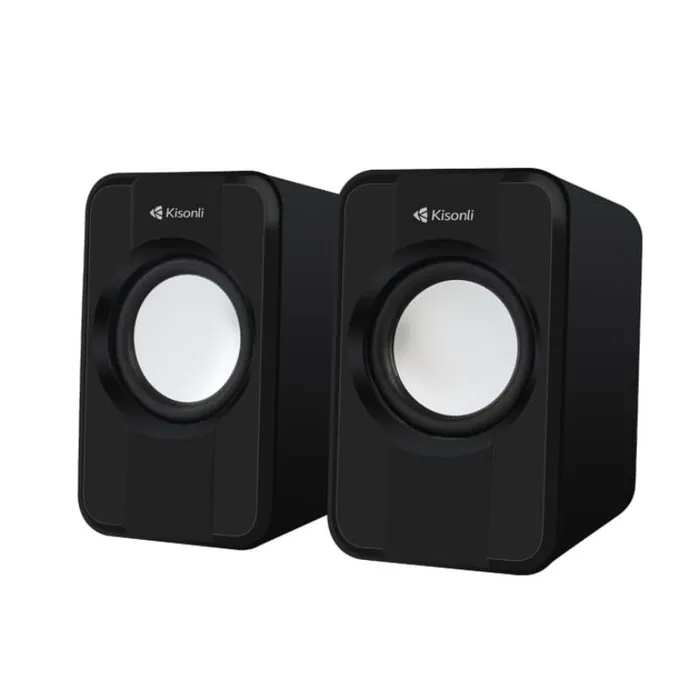 Kisonli Portable Desktop/Laptop USB Speakers Can be easily connected laptop, PC, MP3, MP4, mobile phones, entertainment facilities, such as the only, listen to the music style7.