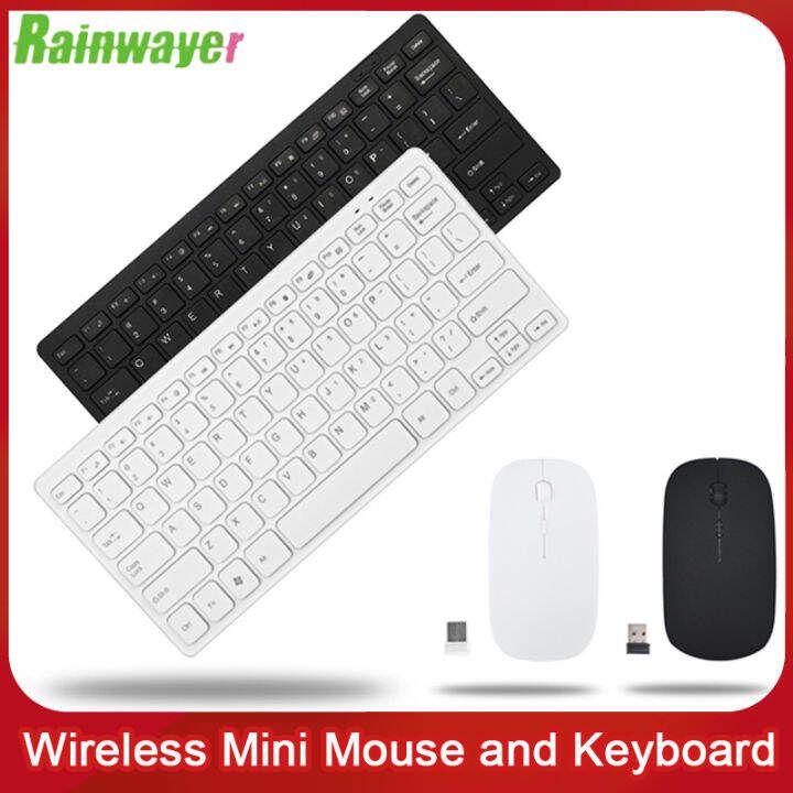 Universal Brand New Mini Wireless Keyboard & Mouse Combo – GKM901.the convenience of wireless technology, the GKM901 offers a comprehensive package that meets various requirements.