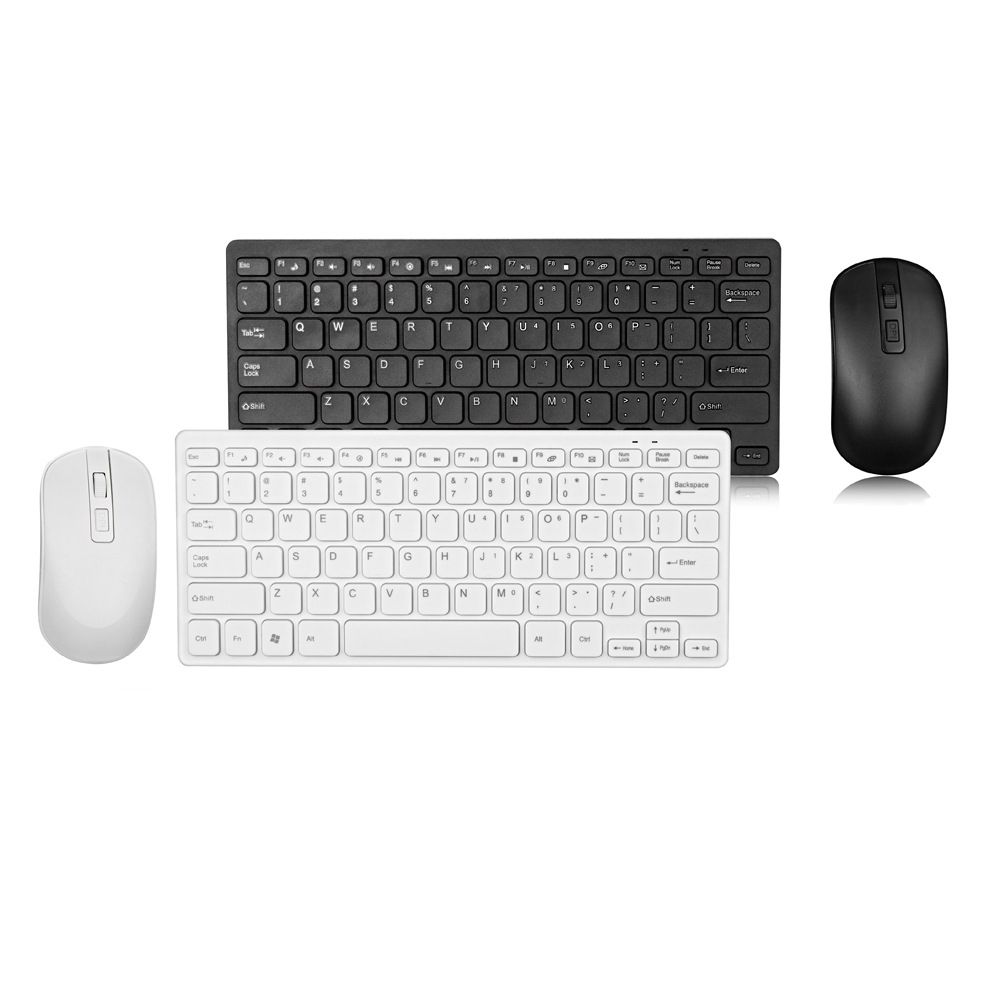 Universal Brand New Mini Wireless Keyboard & Mouse Combo – GKM901.the convenience of wireless technology, the GKM901 offers a comprehensive package that meets various requirements.